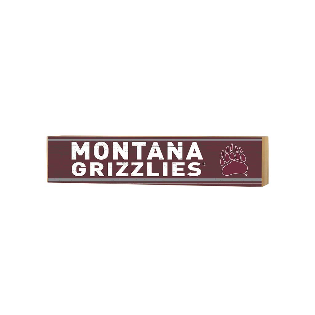 3x13 Block Team Spirit Montana Grizzlies