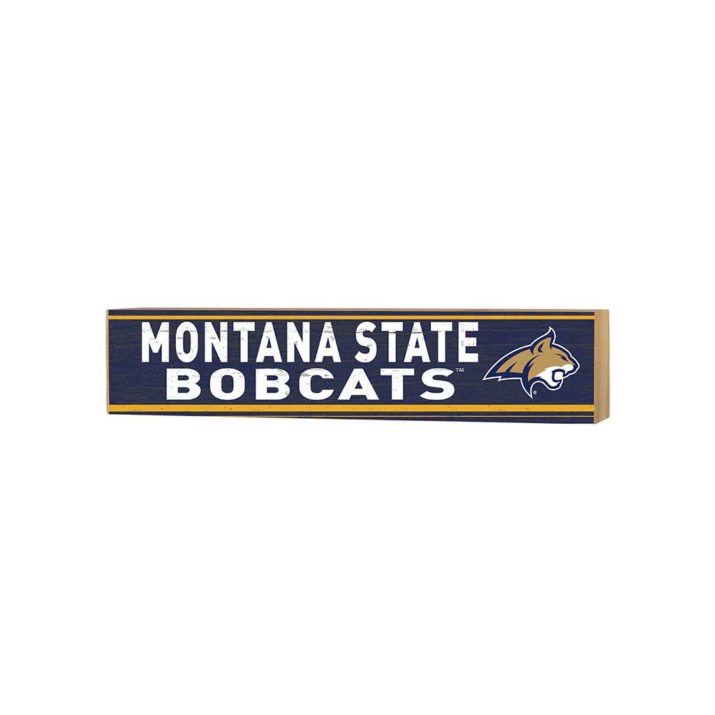 3x13 Block Team Spirit Montana State Fighting Bobcats