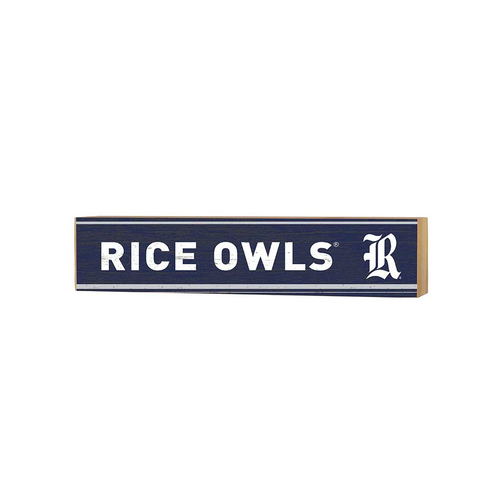 3x13 Block Team Spirit Rice Owls