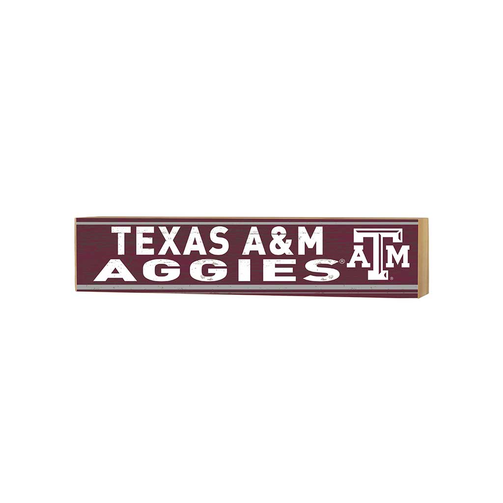 3x13 Block Team Spirit Block Texas A&M Aggies