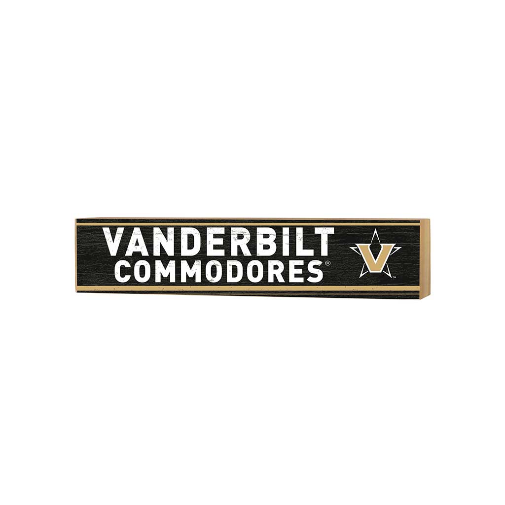 3x13 Block Team Spirit Vanderbilt Commodores