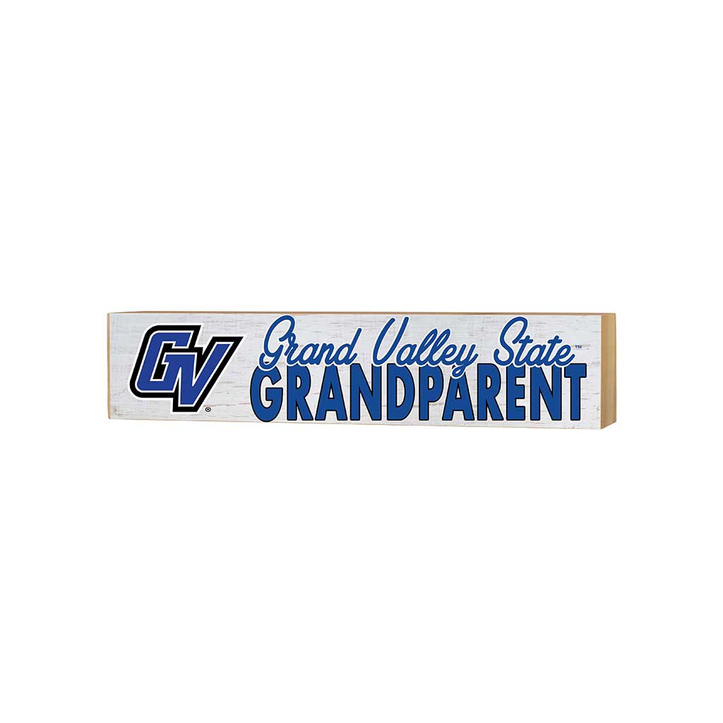 3x13 Block Weathered Grandparent Grand Valley State Lakers