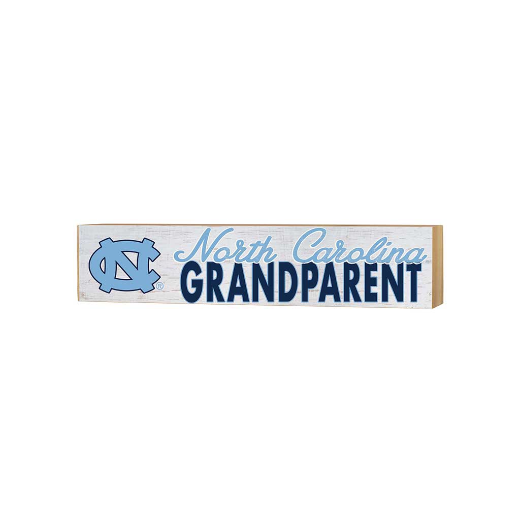 3x13 Block Weathered Grandparent North Carolina (Chapel Hill) Tar Heels