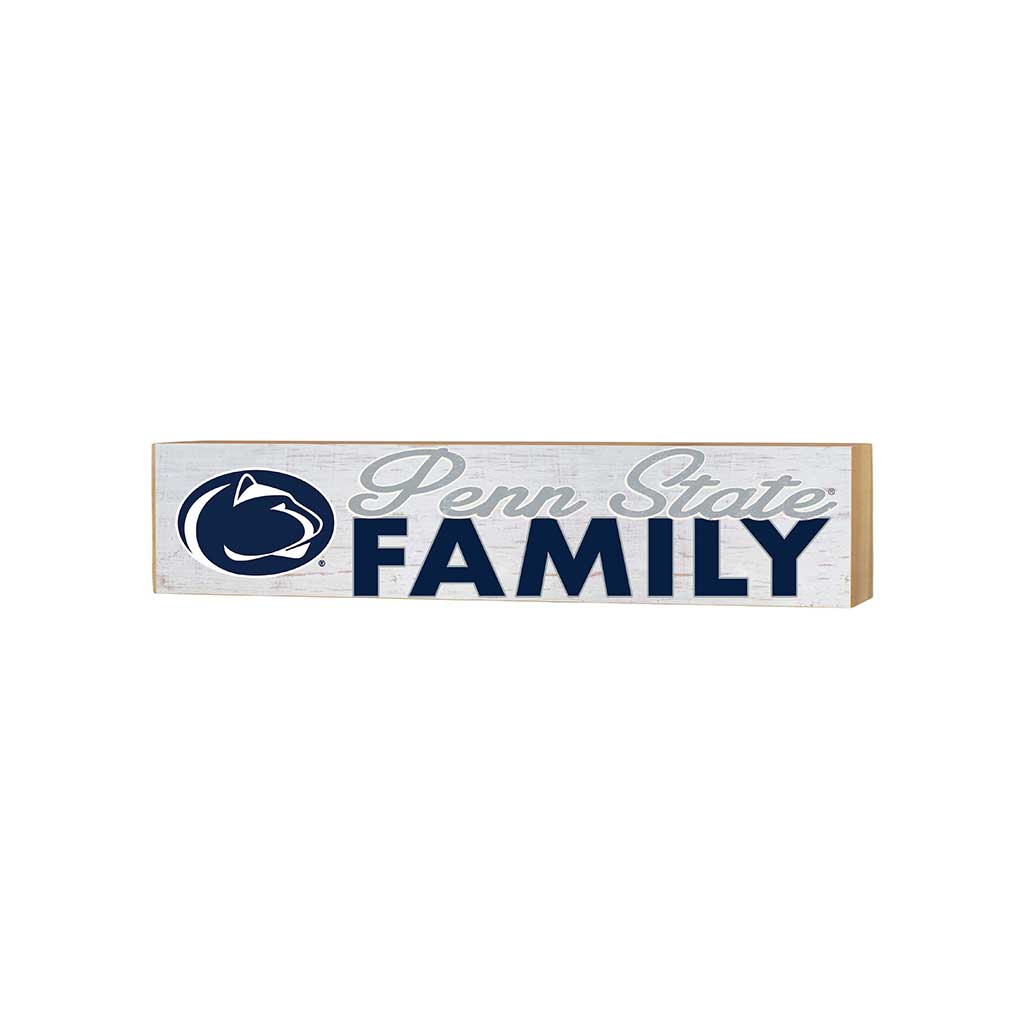 3x13 Block Weathered Team Family Block Penn State Nittany Lions