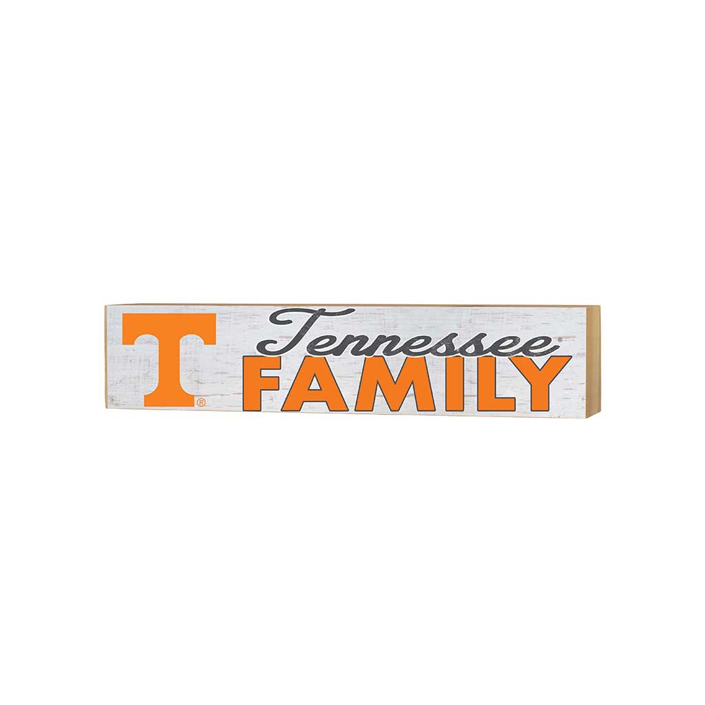 3x13 Block Weathered Team Family Block Tennessee Volunteers