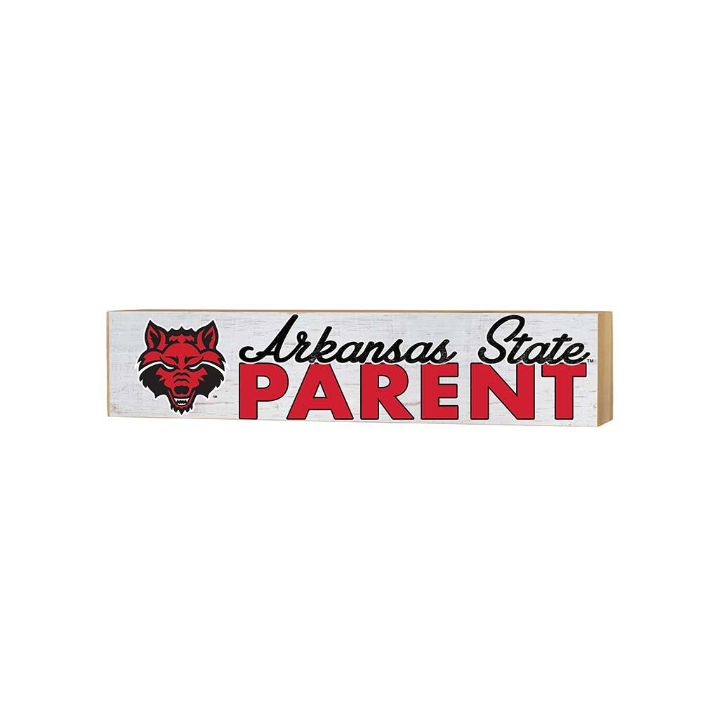 3x13 Block Weathered Parents Arkansas State Red Wolves