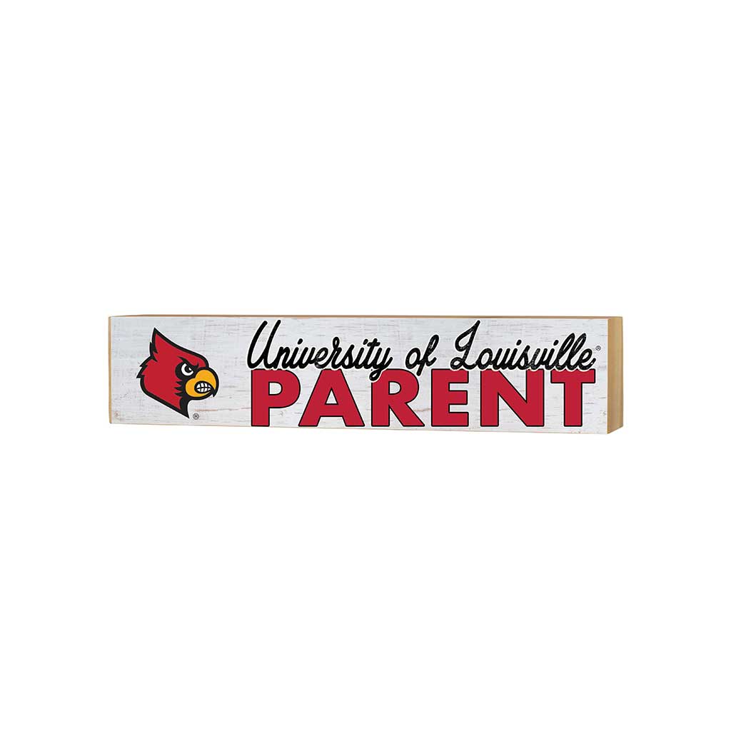 3x13 Block Weathered Parents Louisville Cardinals