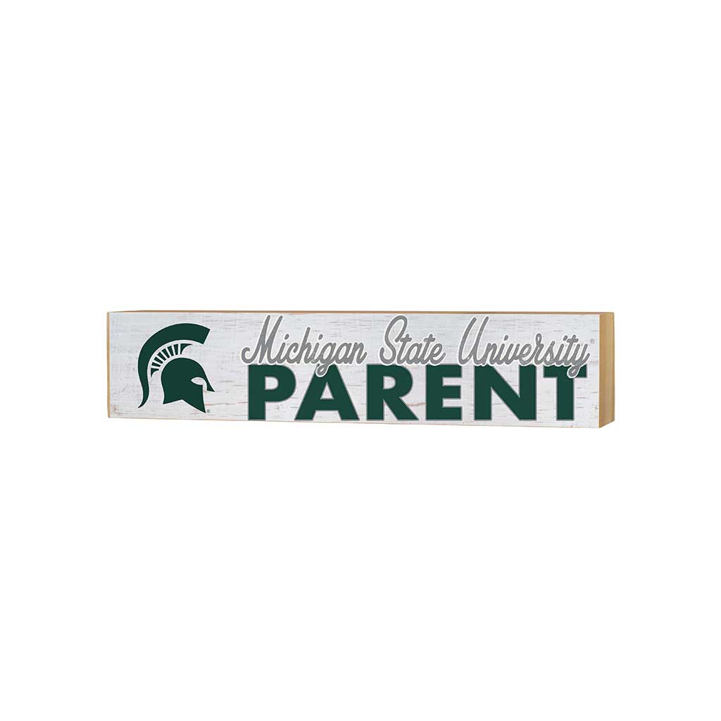 3x13 Block Weathered Parents Michigan State Spartans