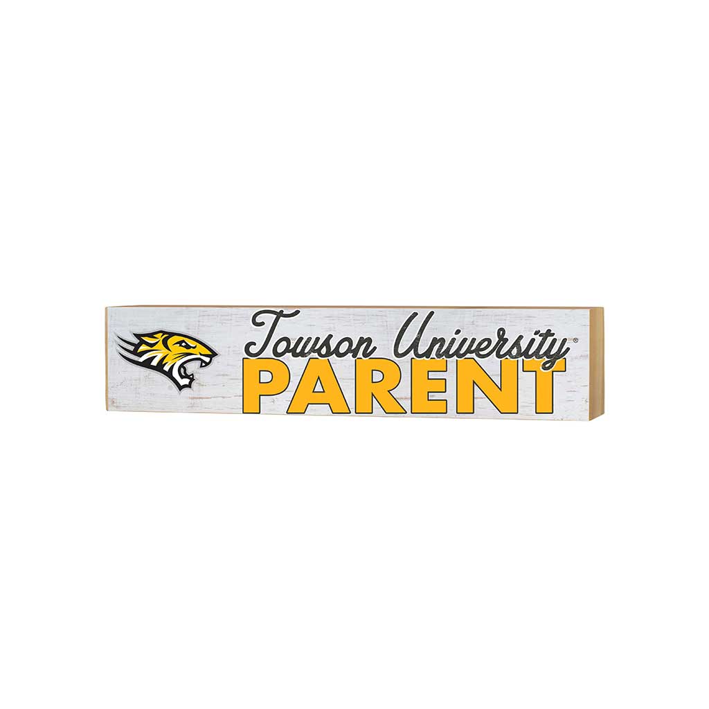 3x13 Block Weathered Parents Towson University Tigers