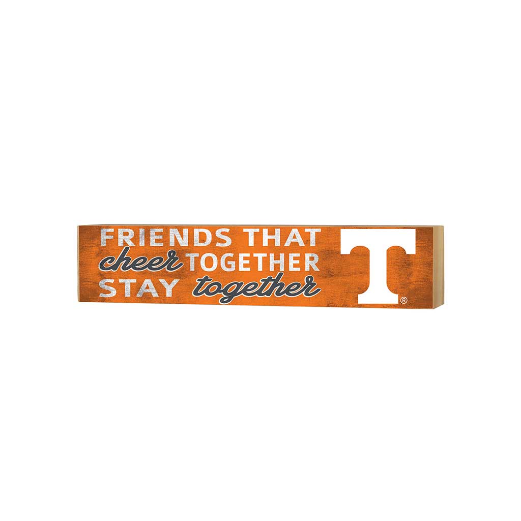 3x13 Block Team Logo Friends That Cheers Tennessee Volunteers