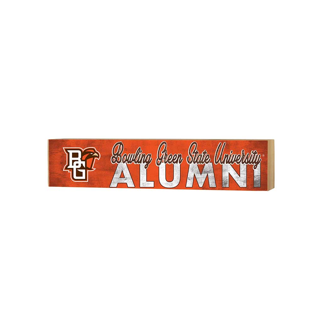 3x13 Block Team Logo Alumni Bowling Green Falcons