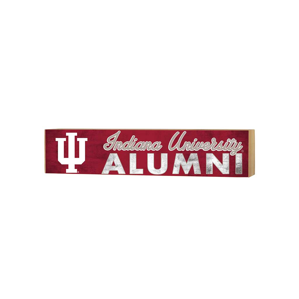 3x13 Block Team Logo Alumni Indiana Hoosiers