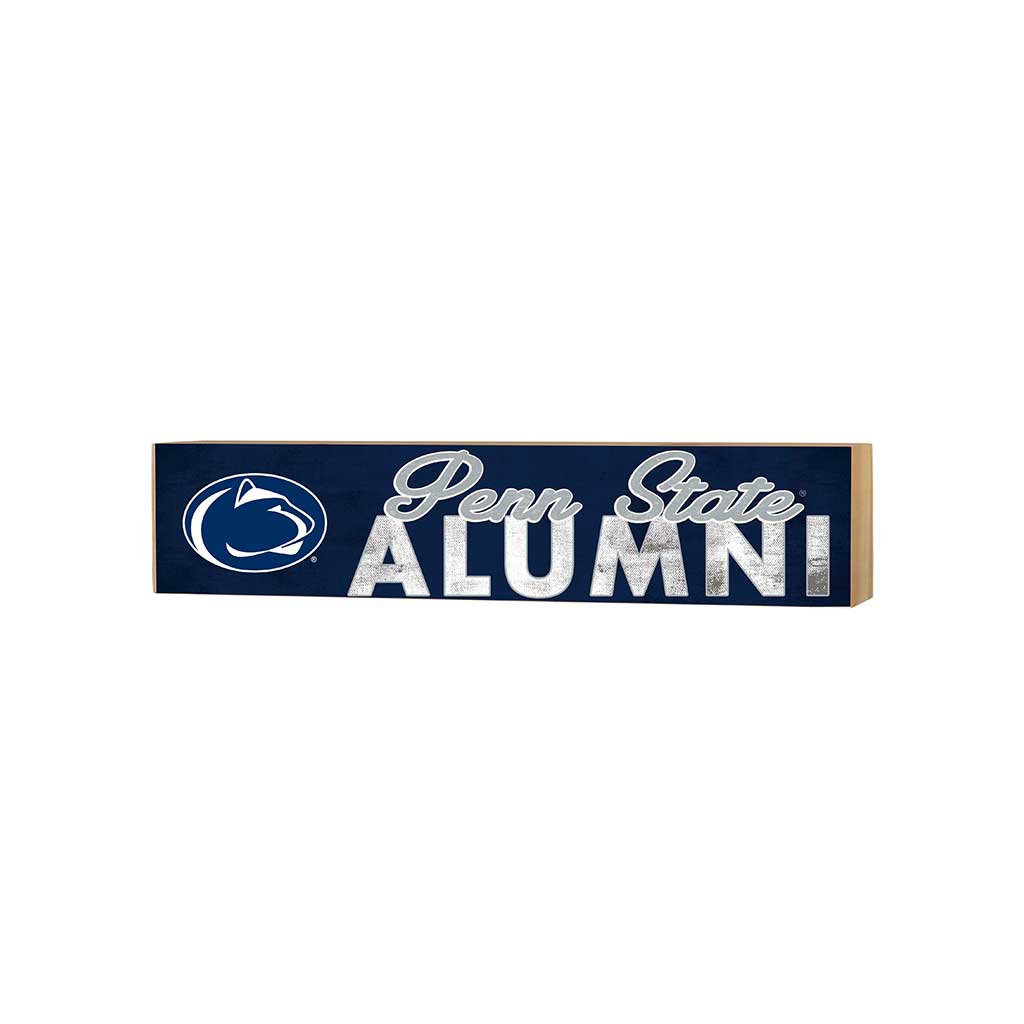 3x13 Block Team Logo Alumni Penn State Nittany Lions
