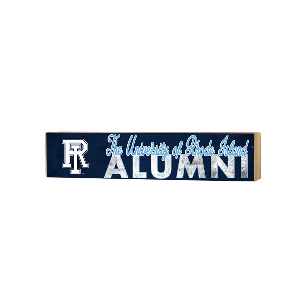 3x13 Block Team Logo Alumni Rhode Island Rams