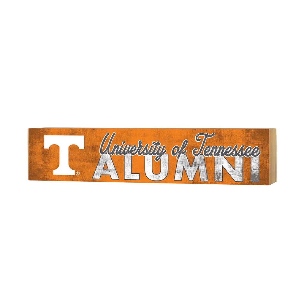 3x13 Block Team Logo Alumni Tennessee Volunteers