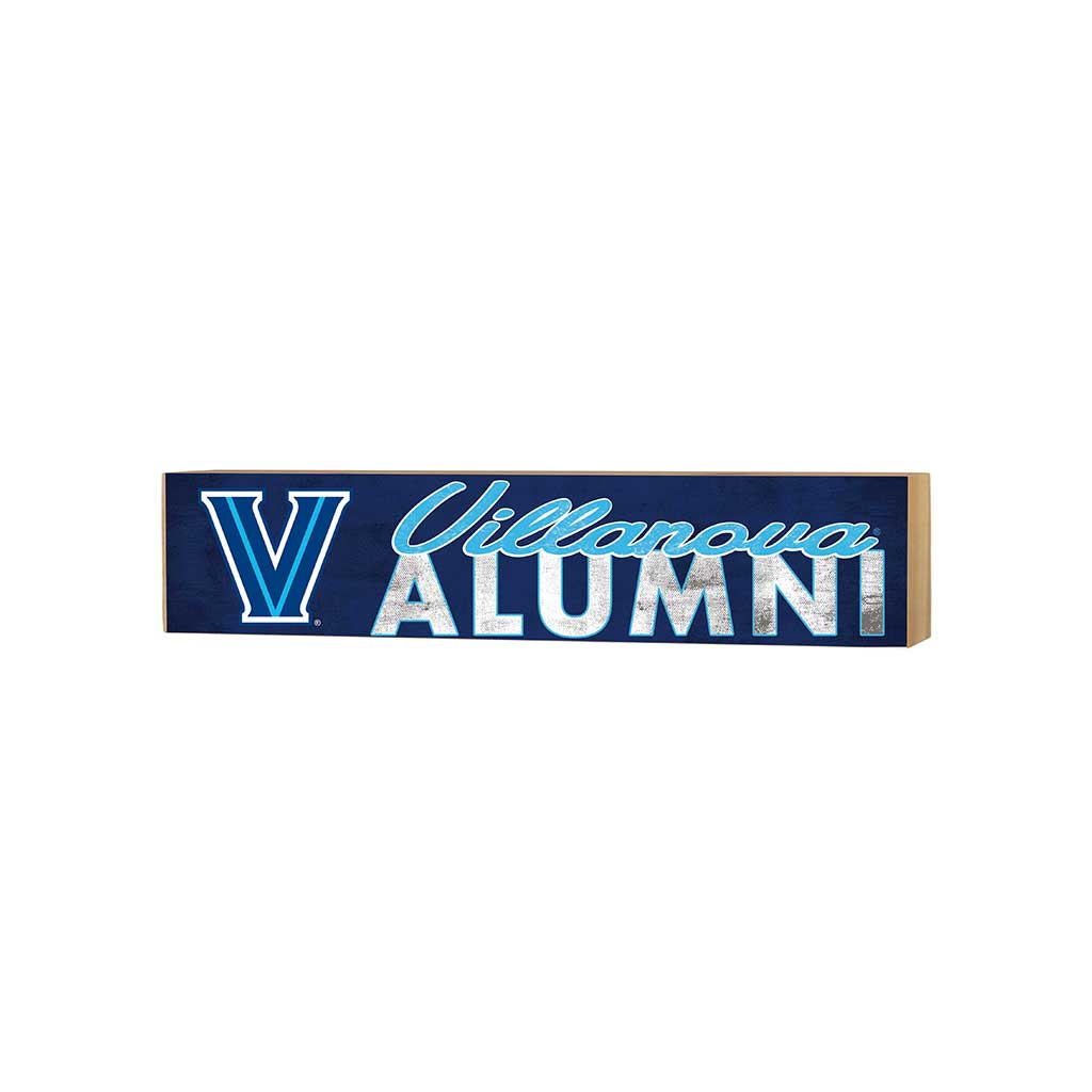 3x13 Block Team Logo Alumni Villanova Wildcats