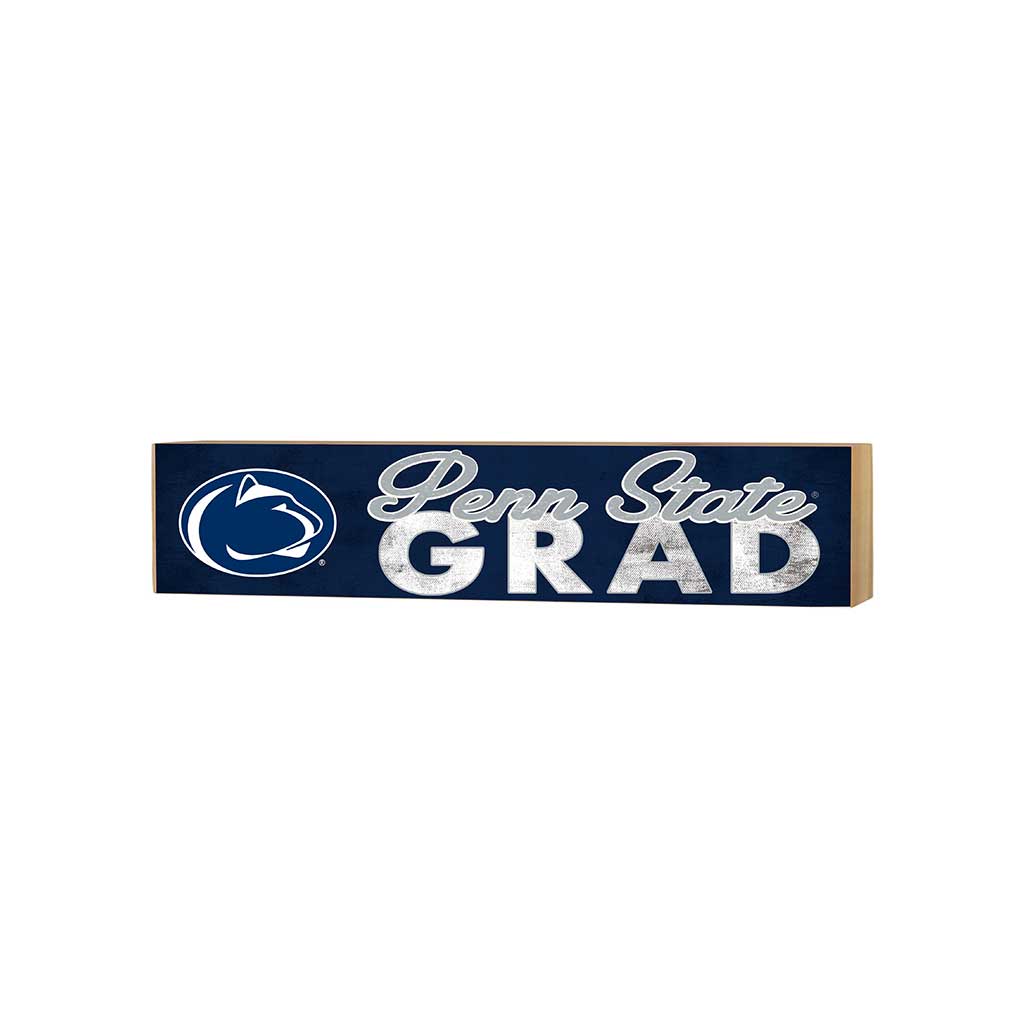 3x13 Block Team Logo Grad Penn State Nittany Lions