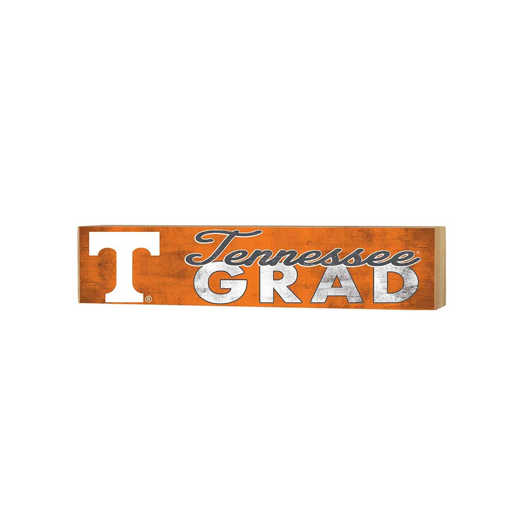 3x13 Block Team Logo Grad Tennessee Volunteers