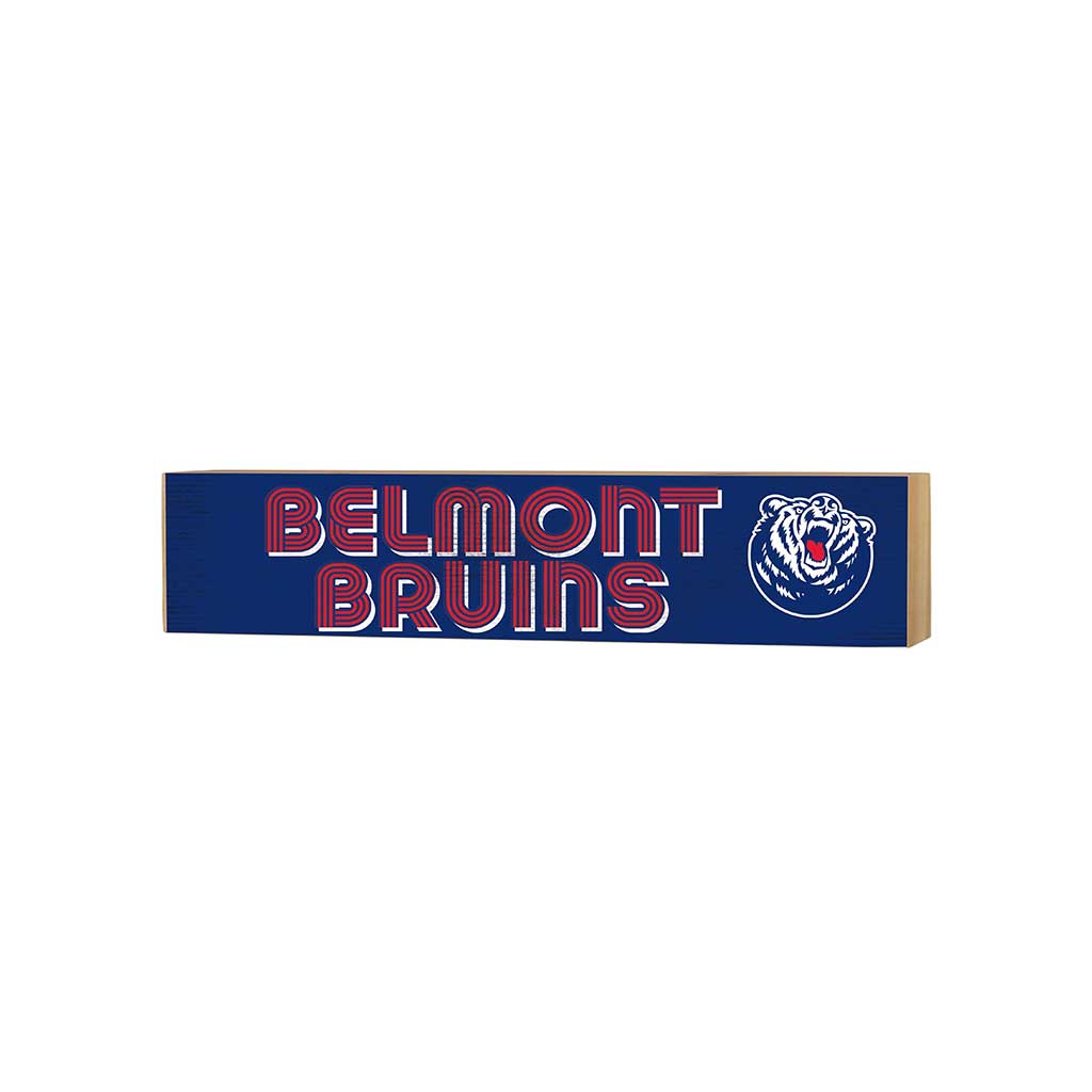 3x13 Block Good Vibes Team Belmont Bruins