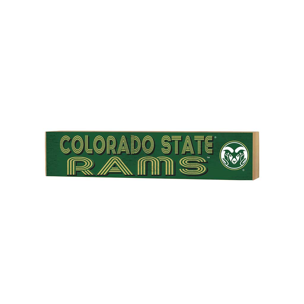3x13 Block Good Vibes Team Colorado State-Ft. Collins Rams