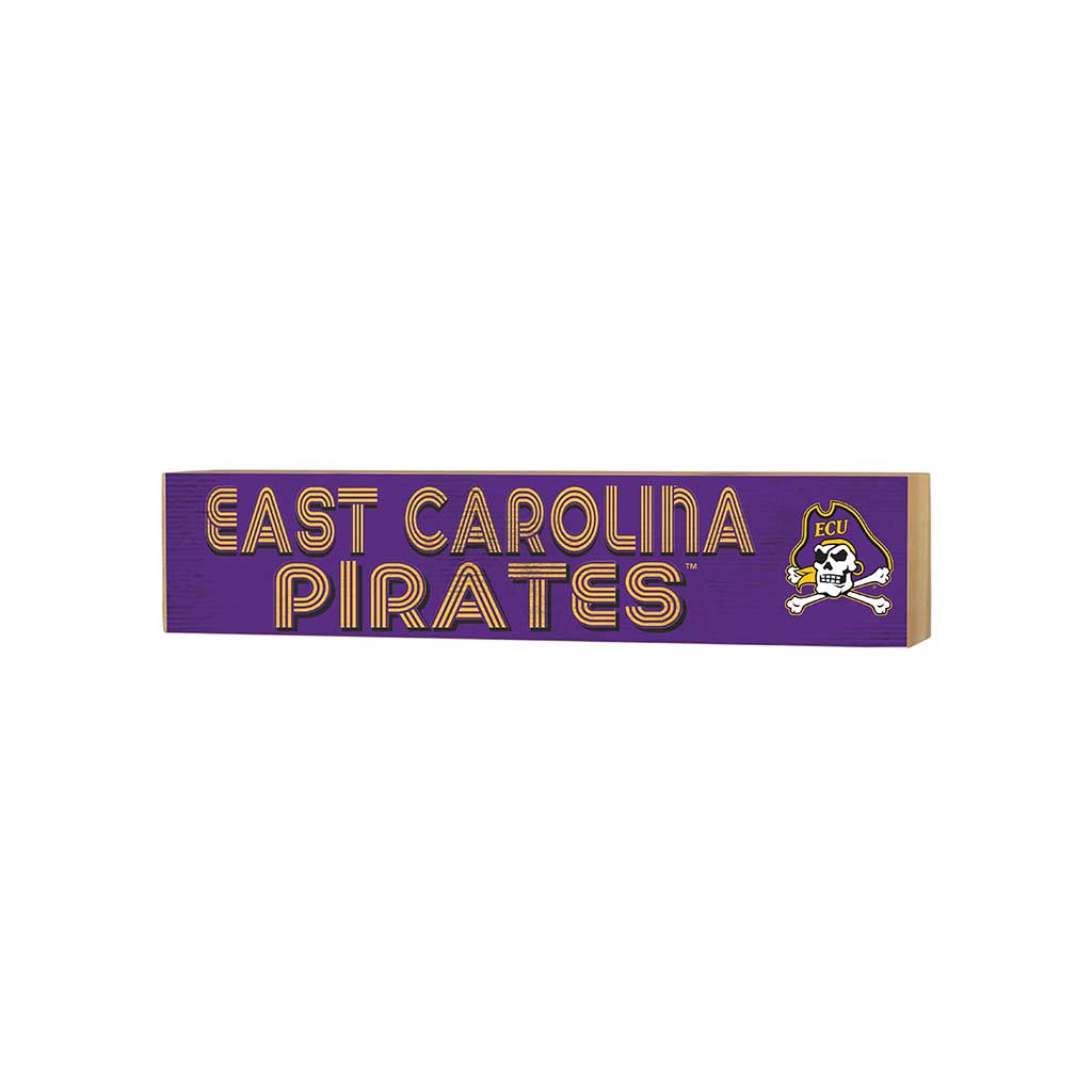 3x13 Block Good Vibes Team East Carolina Pirates