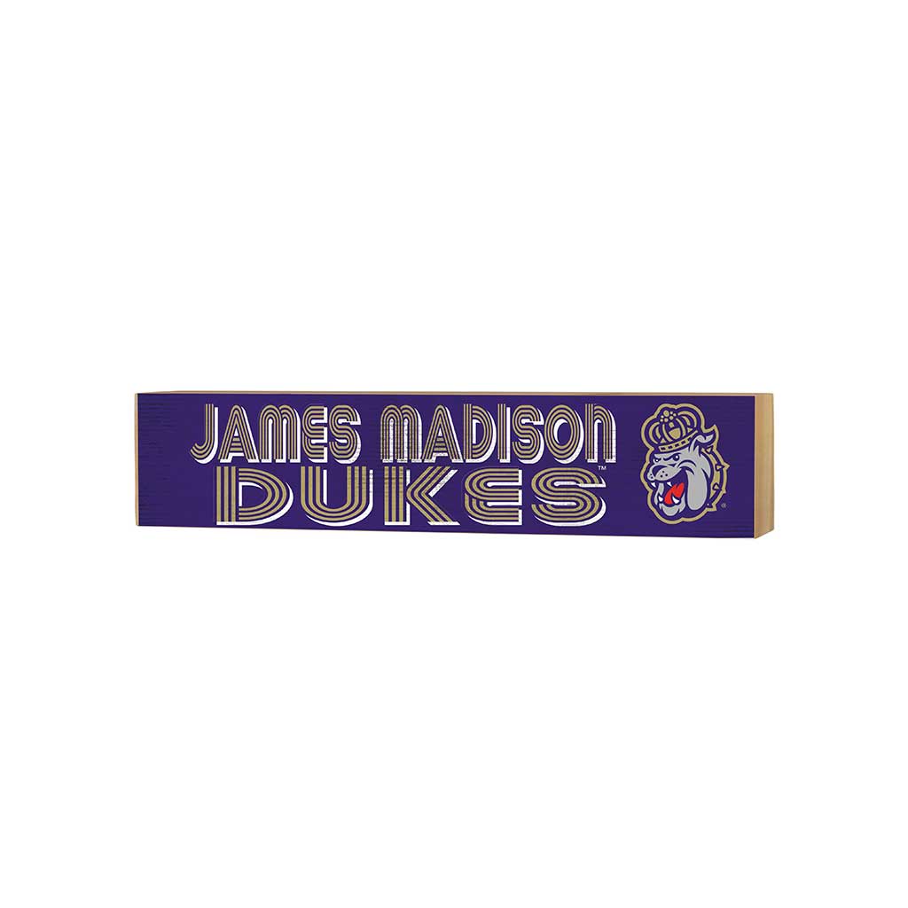 3x13 Block Good Vibes Team James Madison Dukes
