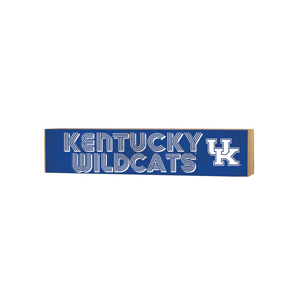 3x13 Block Good Vibes Team Kentucky Wildcats