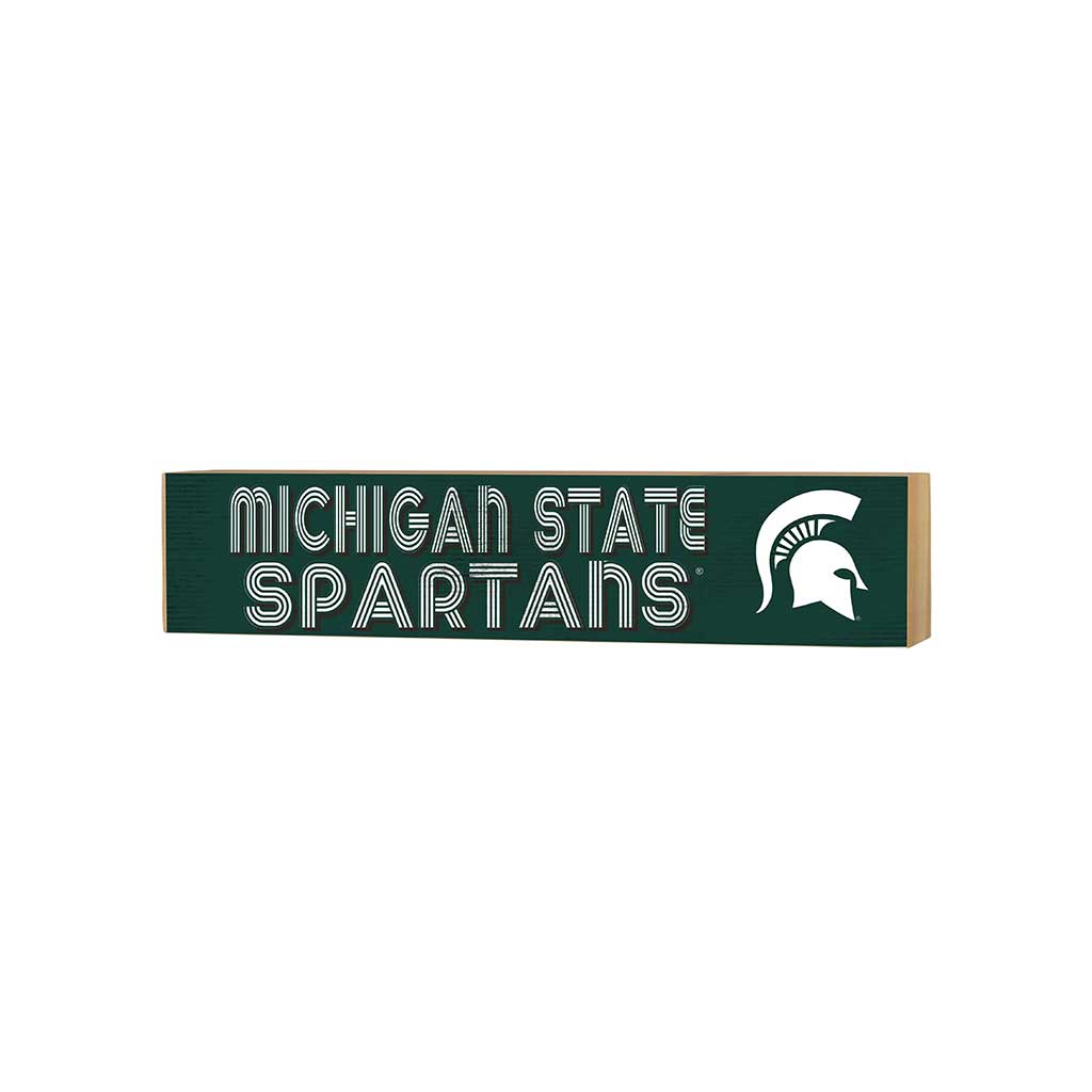 3x13 Block Good Vibes Team Michigan State Spartans