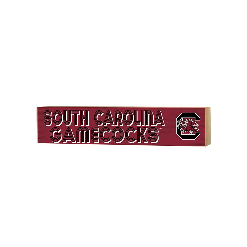 3x13 Block Good Vibes Team South Carolina Gamecocks