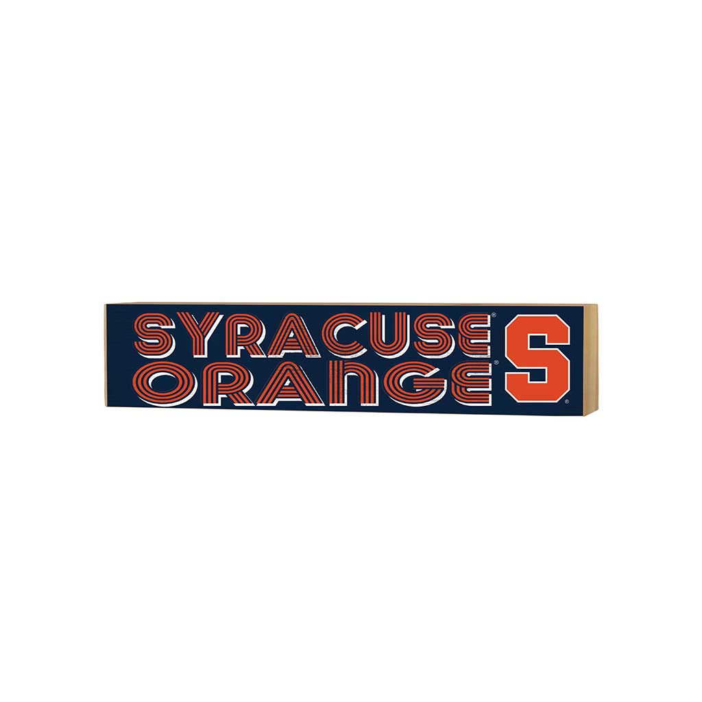 3x13 Block Good Vibes Team Syracuse Orange