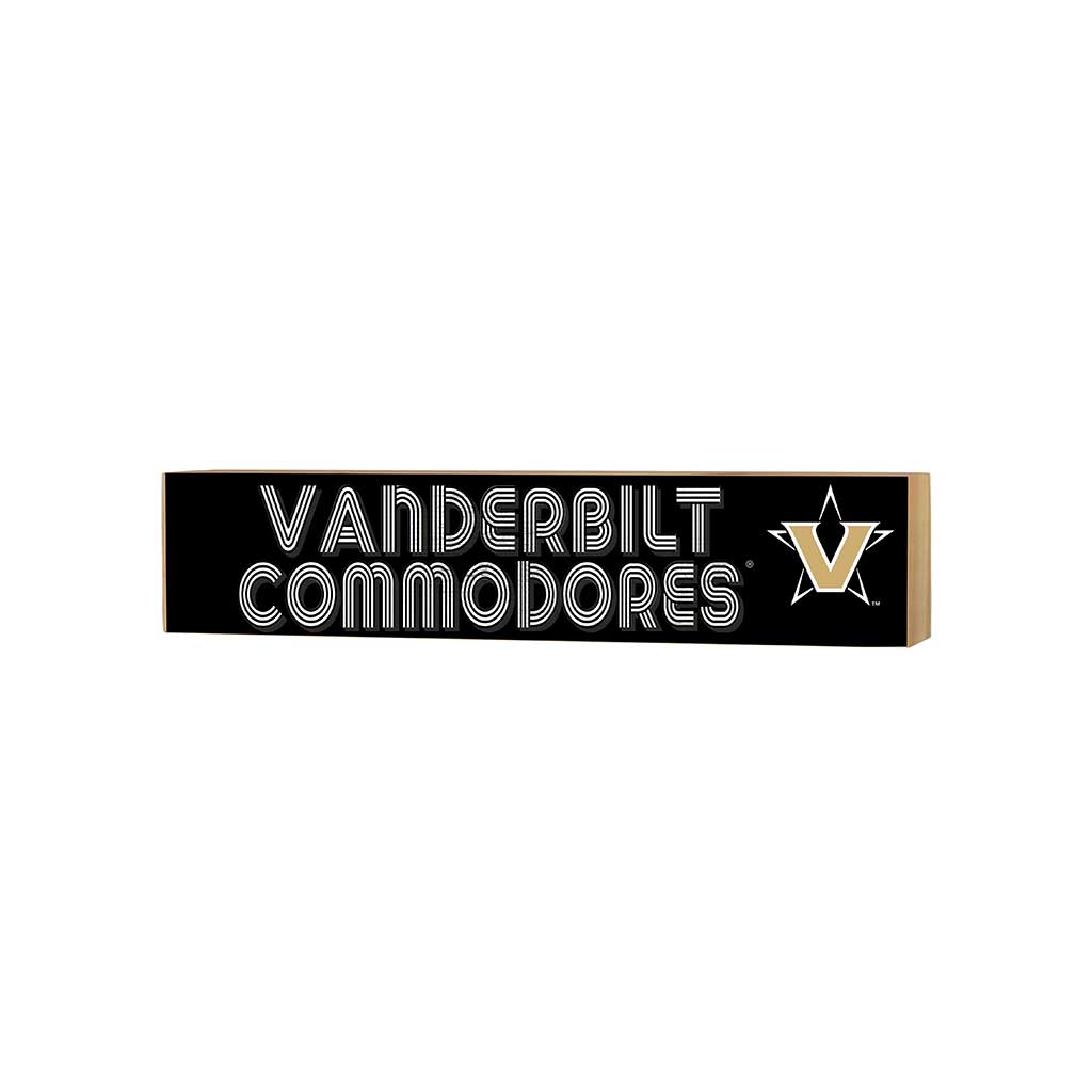 3x13 Block Good Vibes Team Vanderbilt Commodores