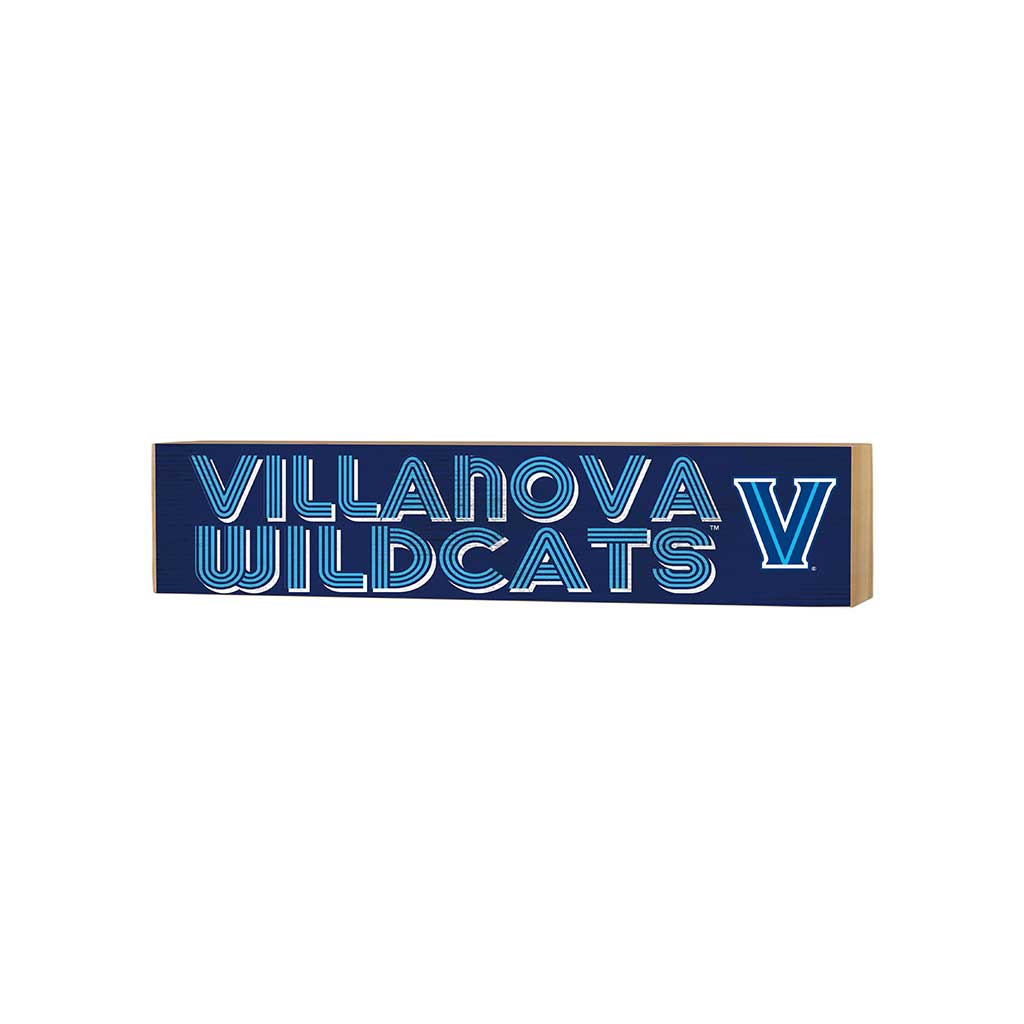 3x13 Block Good Vibes Team Villanova Wildcats