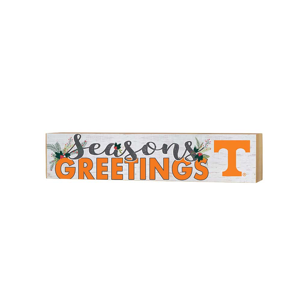3x13 Block Seasons Greetings Tennessee Volunteers