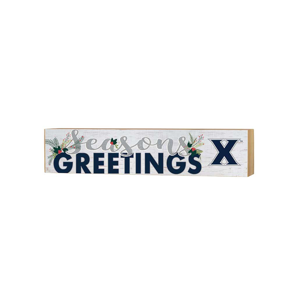 3x13 Block Seasons Greetings Xavier Ohio Musketeers