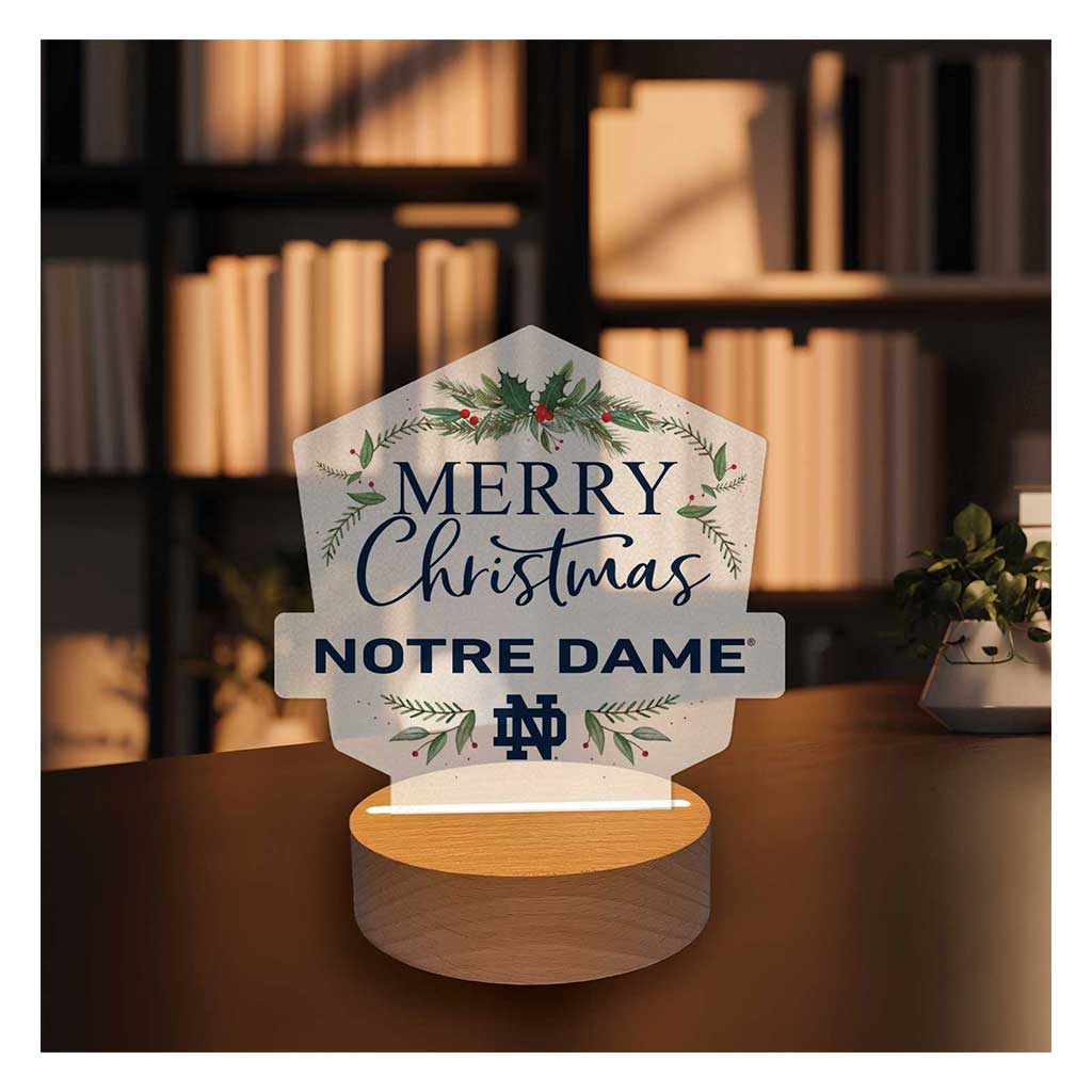 Holiday Acrylic Light Up Bundle Notre Dame Fighting Irish
