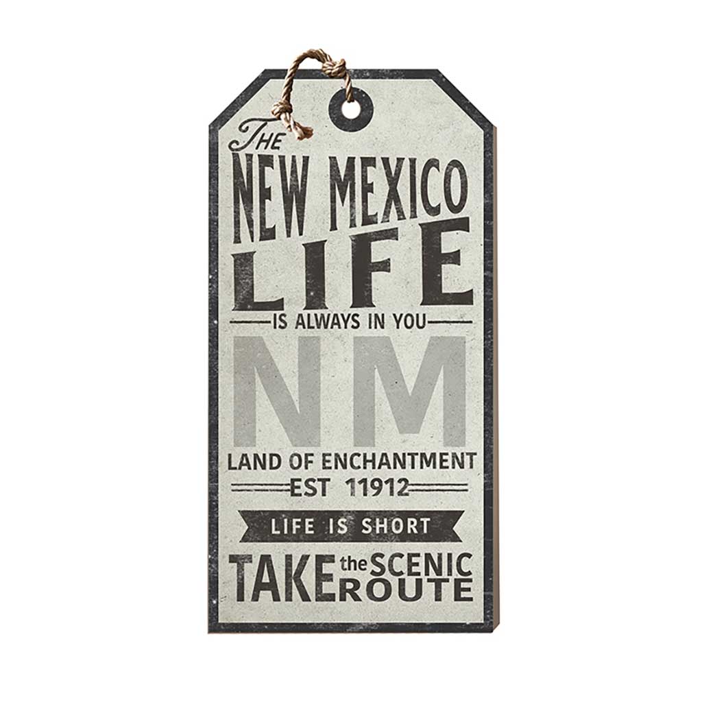 New Mexico Life Large Hanging Tag