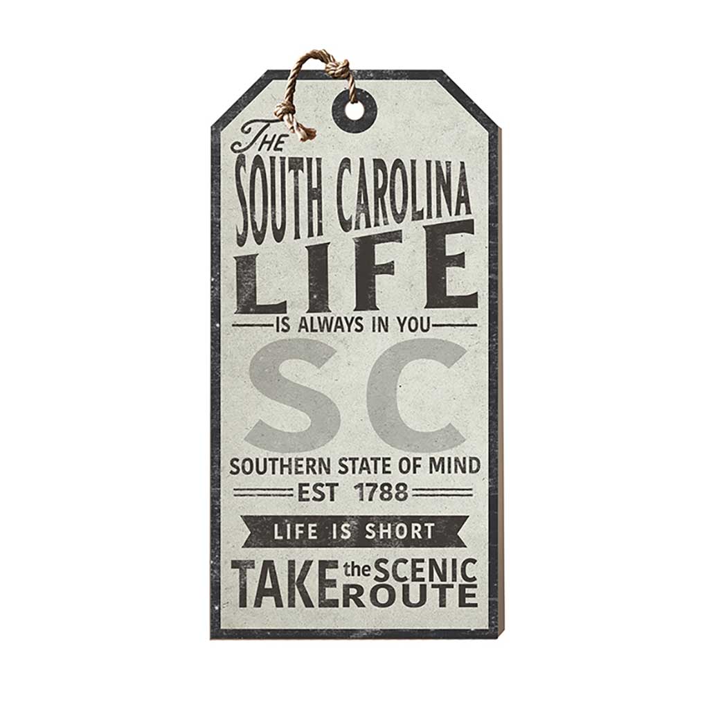 South Carolina Life Large Hanging Tag
