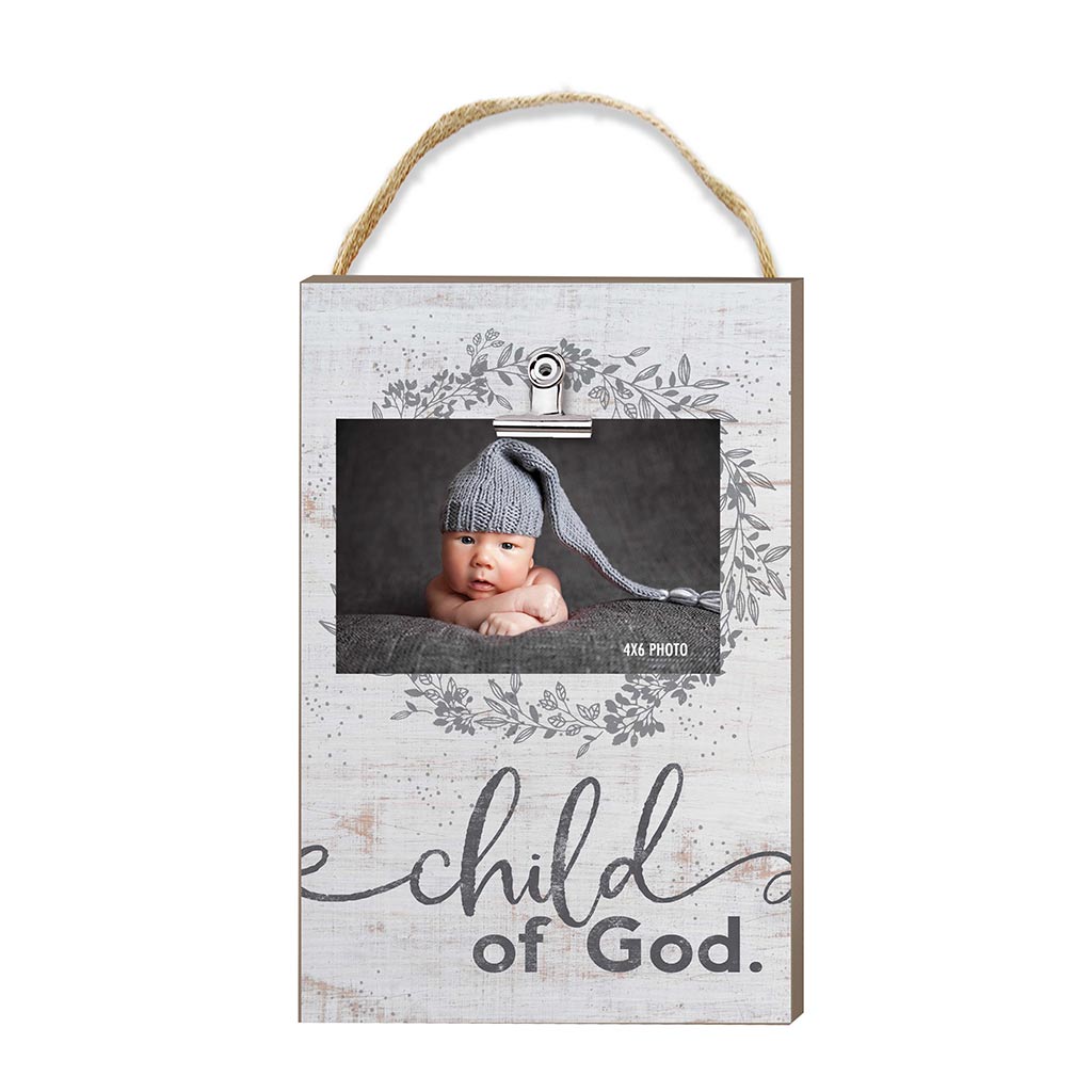 Hanging Clip Photo Frame Child of God