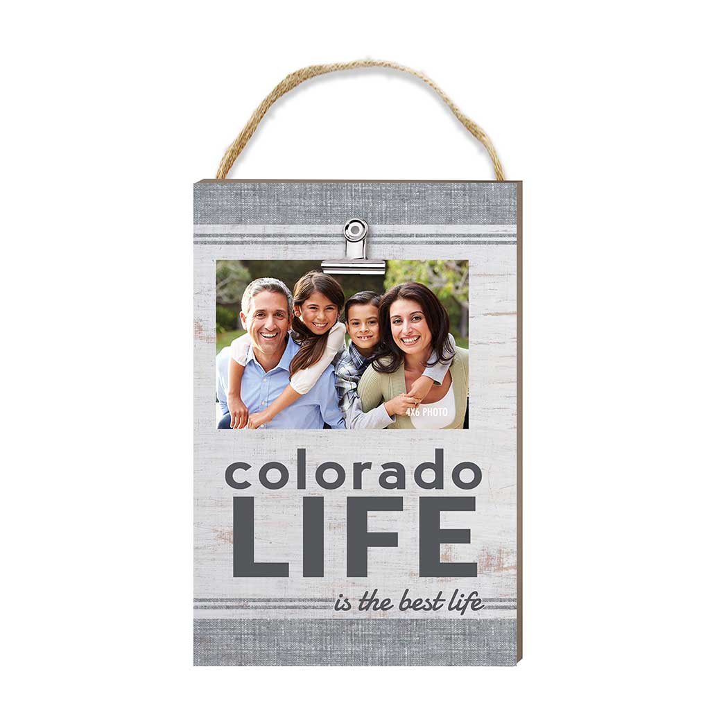 Colorado Life Hanging Clip Photo Frame