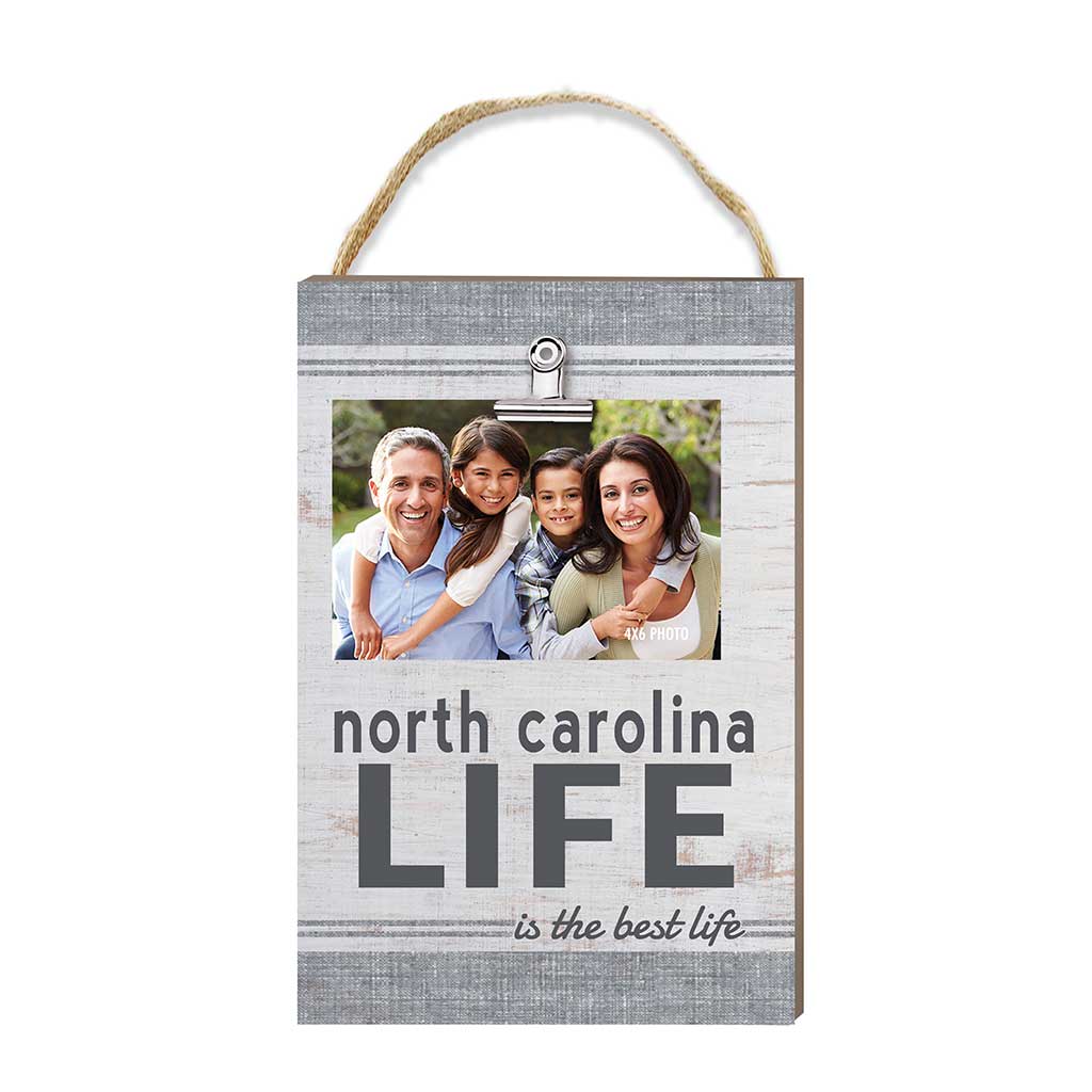 North Carolina Life Hanging Clip Photo Frame