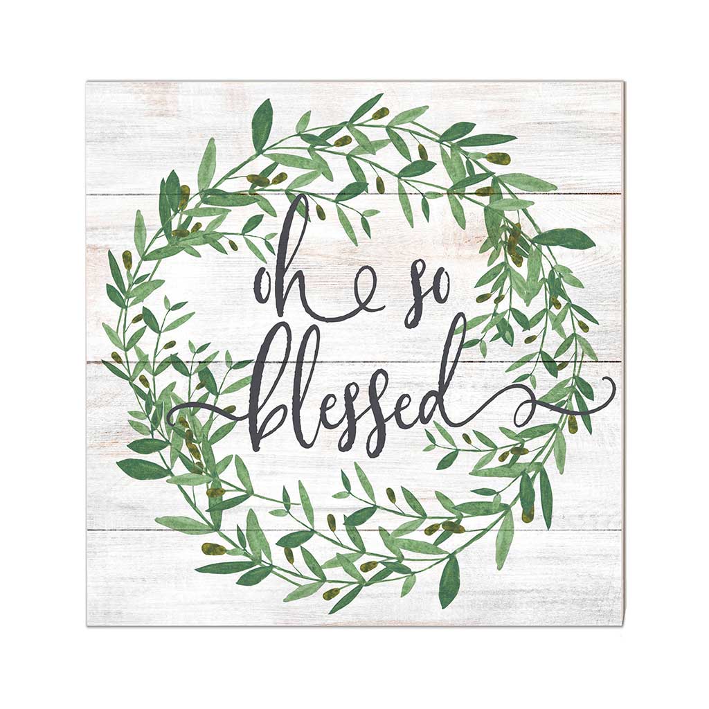 10x10 Oh So Blessed Sign