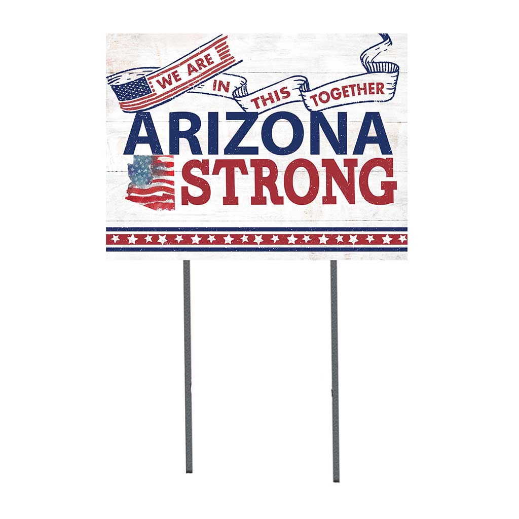 State Strong Lawn Sign Arizona