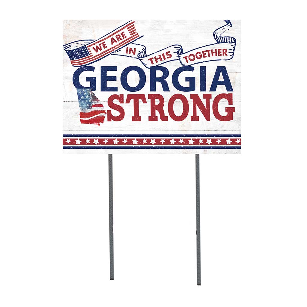 State Strong Lawn Sign Georgia