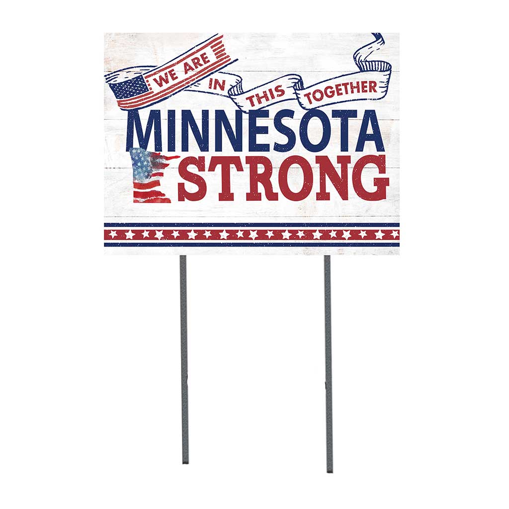 State Strong Lawn Sign Minnesota