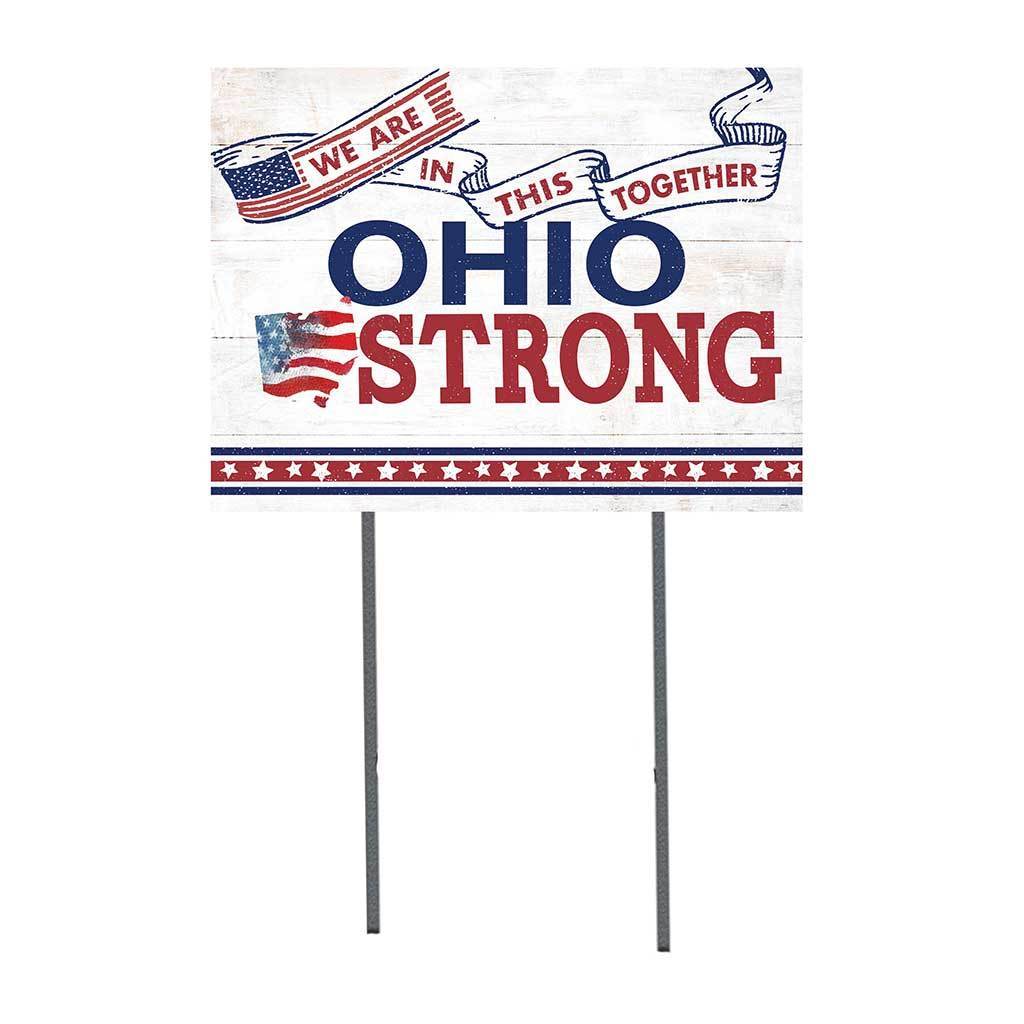 Ohio Strong Lawn Sign