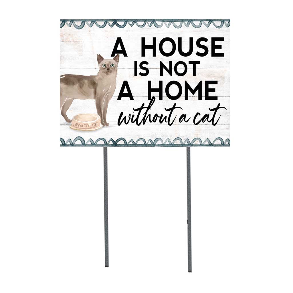18x24 Tonkinese Cat Lawn Sign