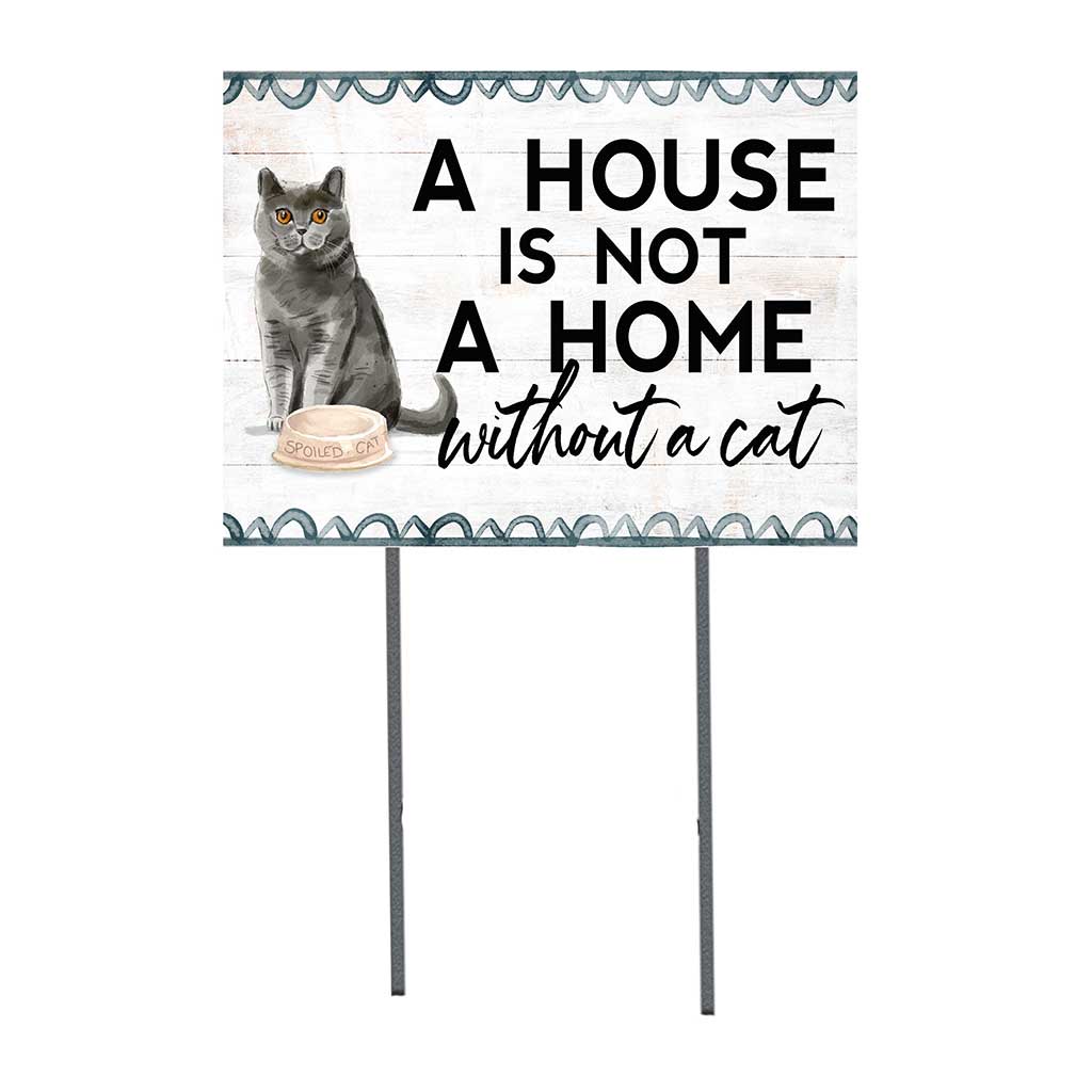18x24 British Shorthair Cat Lawn Sign
