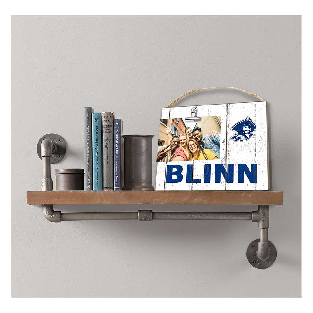 Clip It Weathered Logo Photo Frame Blinn College Buccaneers
