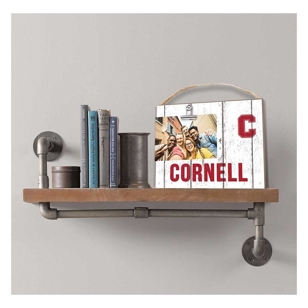 Clip It Weathered Logo Photo Frame Cornell Big Red
