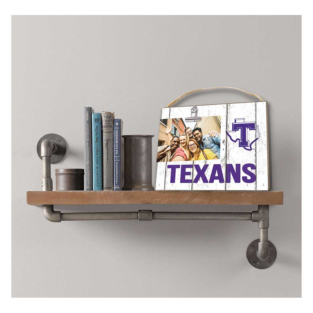 Clip It Weathered Logo Photo Frame Tarleton State University Texans